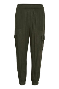 Buxur Milia Cropped Grænar