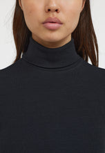 Load image into Gallery viewer, Bolur Fenja Rúllukraga Svartur