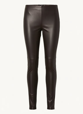 Buxur Amy Leður Brúnar