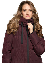 Load image into Gallery viewer, Dúnkápa Camila Deep Wine