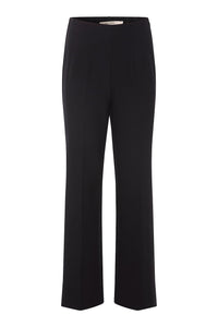 Buxur Olana Wide Leg Svartar