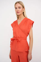 Load image into Gallery viewer, Blússa Lina Appelsínugul