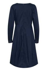 Antoinett V-Neck Blár