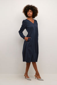Antoinett V-Neck Blár