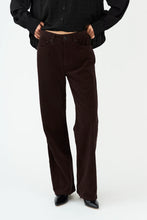 Load image into Gallery viewer, Buxur Flauel Birkin Brúnar
