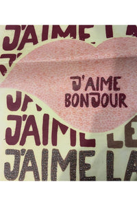 Sjal Rose Red Oui