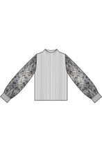 Load image into Gallery viewer, Peysa með Blúndu Svört