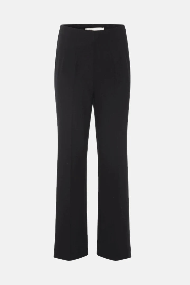 Buxur Olana Wide Leg Svartar