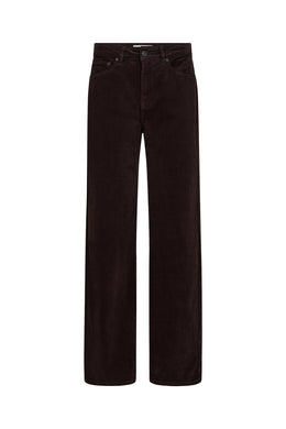 Buxur Flauel Birkin Brúnar