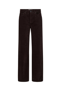 Buxur Flauel Birkin Brúnar