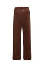 Load image into Gallery viewer, Buxur Melanie Wide Flauel Brúnar