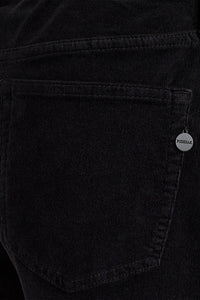 Buxur Flauel Birkin svartar