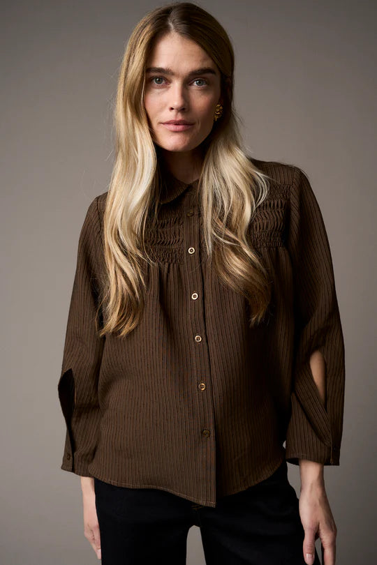 Blússa Cassandra Brún