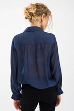 Load image into Gallery viewer, Blússa Chris Bead Blá