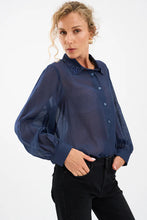 Load image into Gallery viewer, Blússa Chris Bead Blá