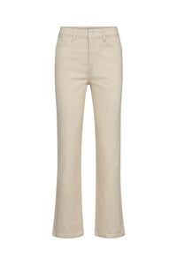 Gallabuxur Jenora Cropped Vanilla White