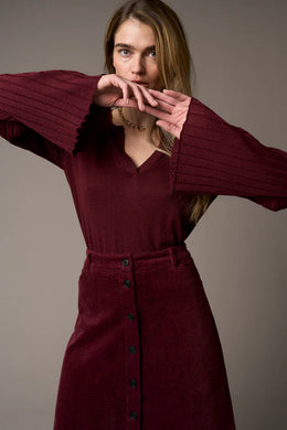 Peysa Vigga Burgundy