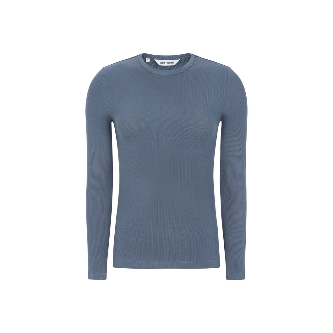 Bolur Fenja O-Neck Blár