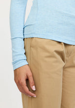 Load image into Gallery viewer, Bolur Roman O-neck Melange Blár
