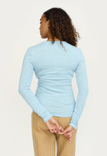 Load image into Gallery viewer, Bolur Roman O-neck Melange Blár