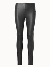 Load image into Gallery viewer, Leðurleggings Amy Svart
