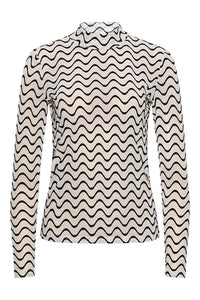 Bolur Mesh Roll Neck