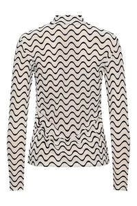 Bolur Mesh Roll Neck
