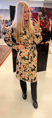 Kjóll Lurex Ikat