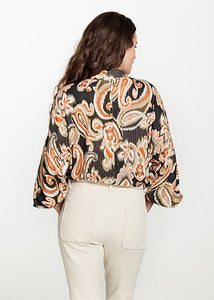 Blússa Lurex Ikat