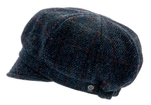 Sixpensari  Regina Sr. - Harris Tweed (blár)