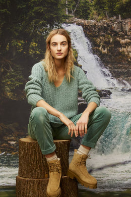 Peysa græn