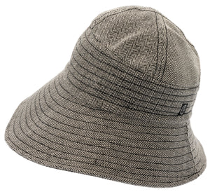 Elsie Sr. hör hattur - Svart/hvít