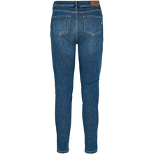 Load image into Gallery viewer, Buxur Poline cropped Denim Blue