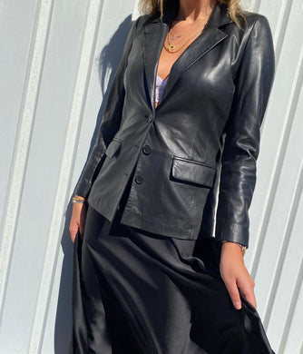 Leðurjakki Blazer